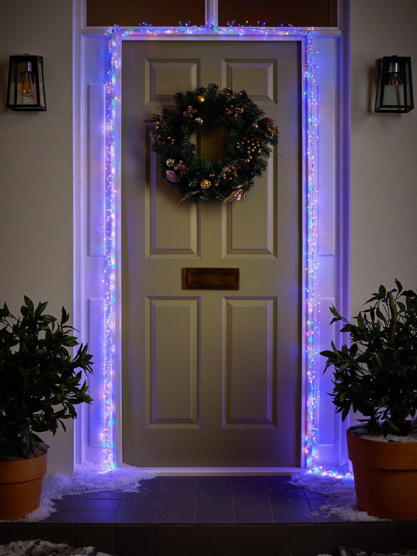 undefined Door Multi Coloured Outdoor Christmas Lights
