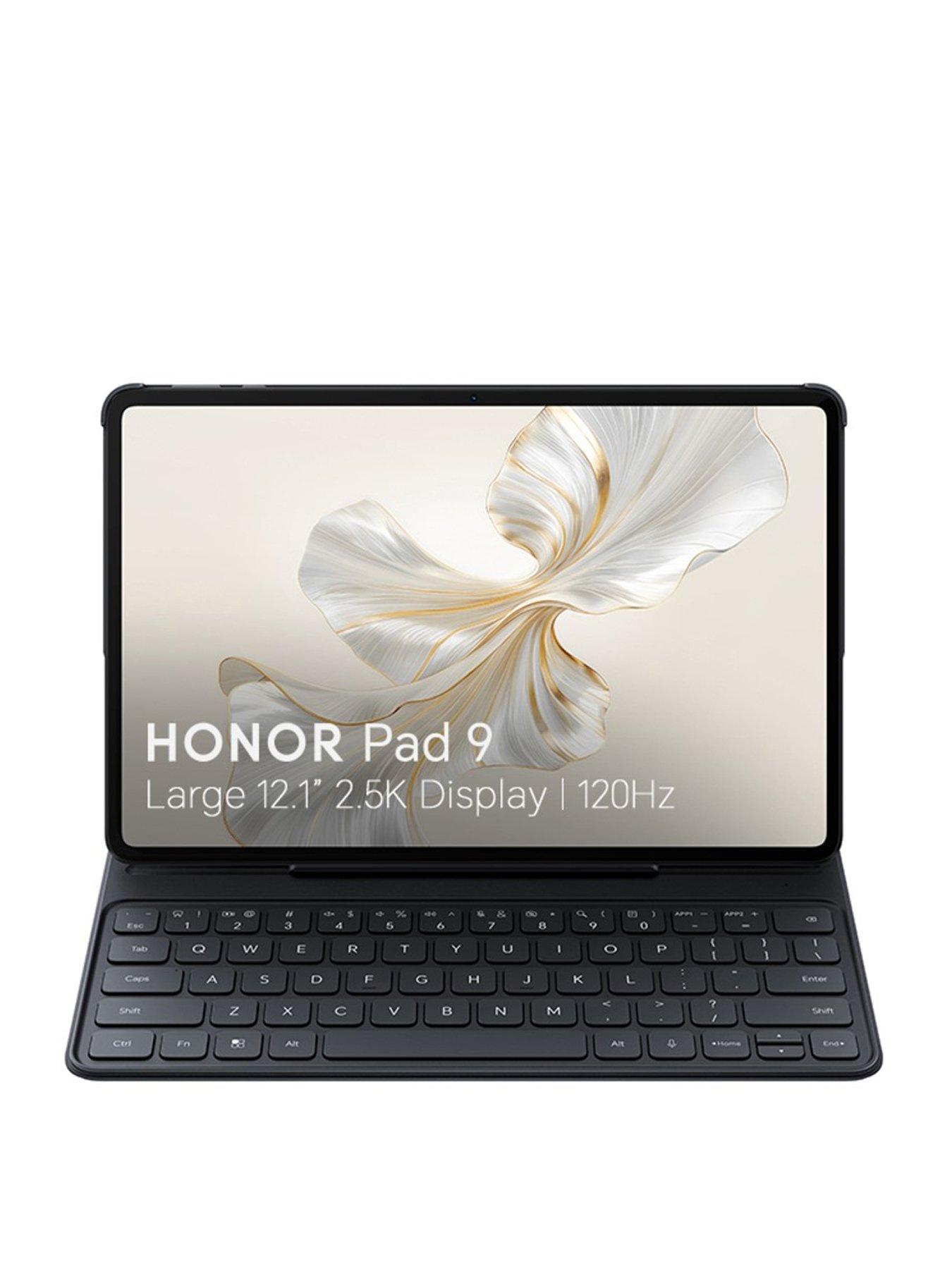 undefined HONOR Pad 9 12.1-inch Tablet with Inbox Keyboard - Space Grey