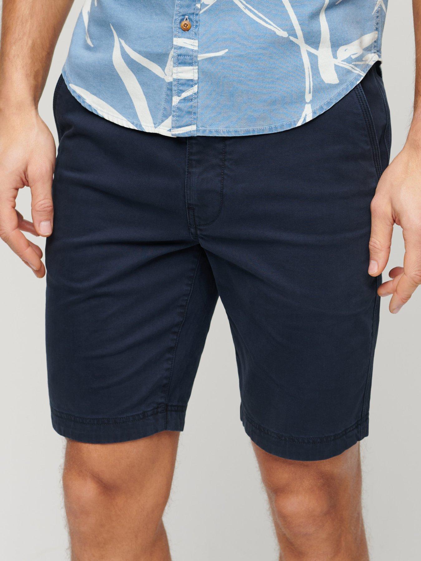undefined Superdry Vintage Chino Shorts - Navy