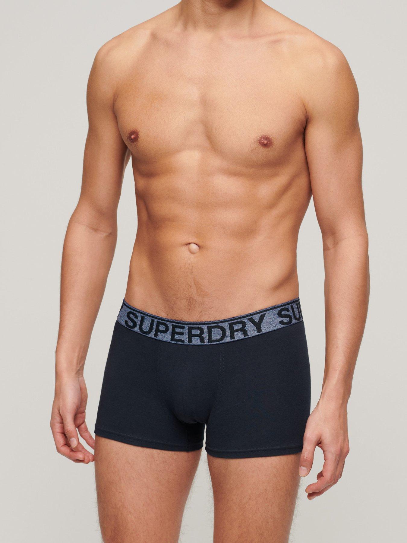 superdry-superdry-3-pack-logo-waistband-trunks-navy