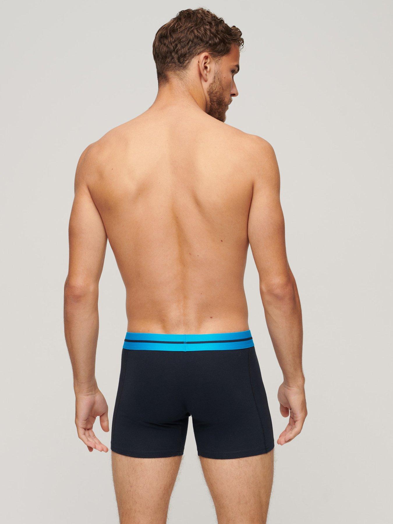 Image 2 of 3 of Superdry Superdry 3-Pack Logo Waistband Boxers - Multi