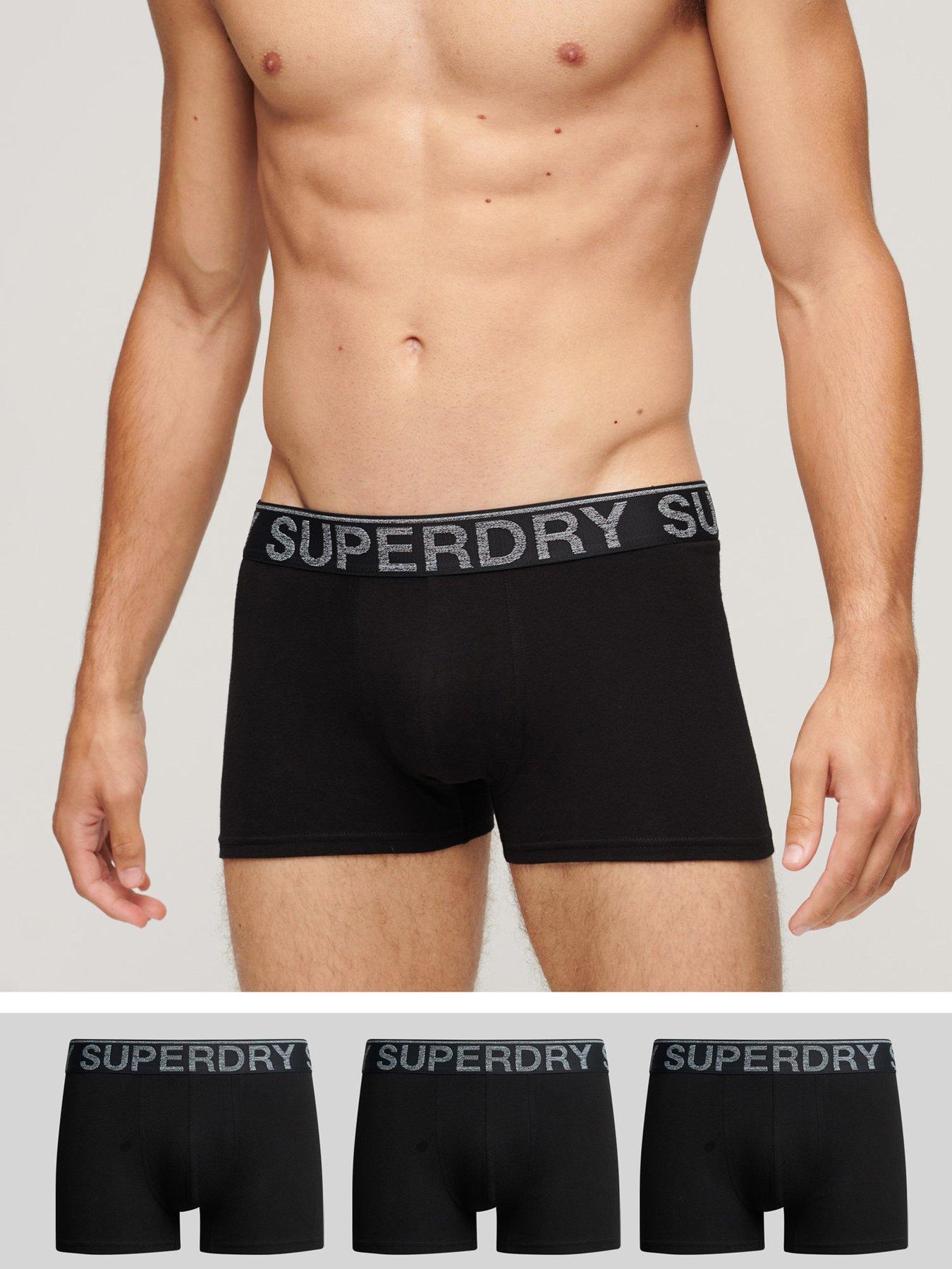 superdry-superdry-3-pack-logo-waistband-trunks-black