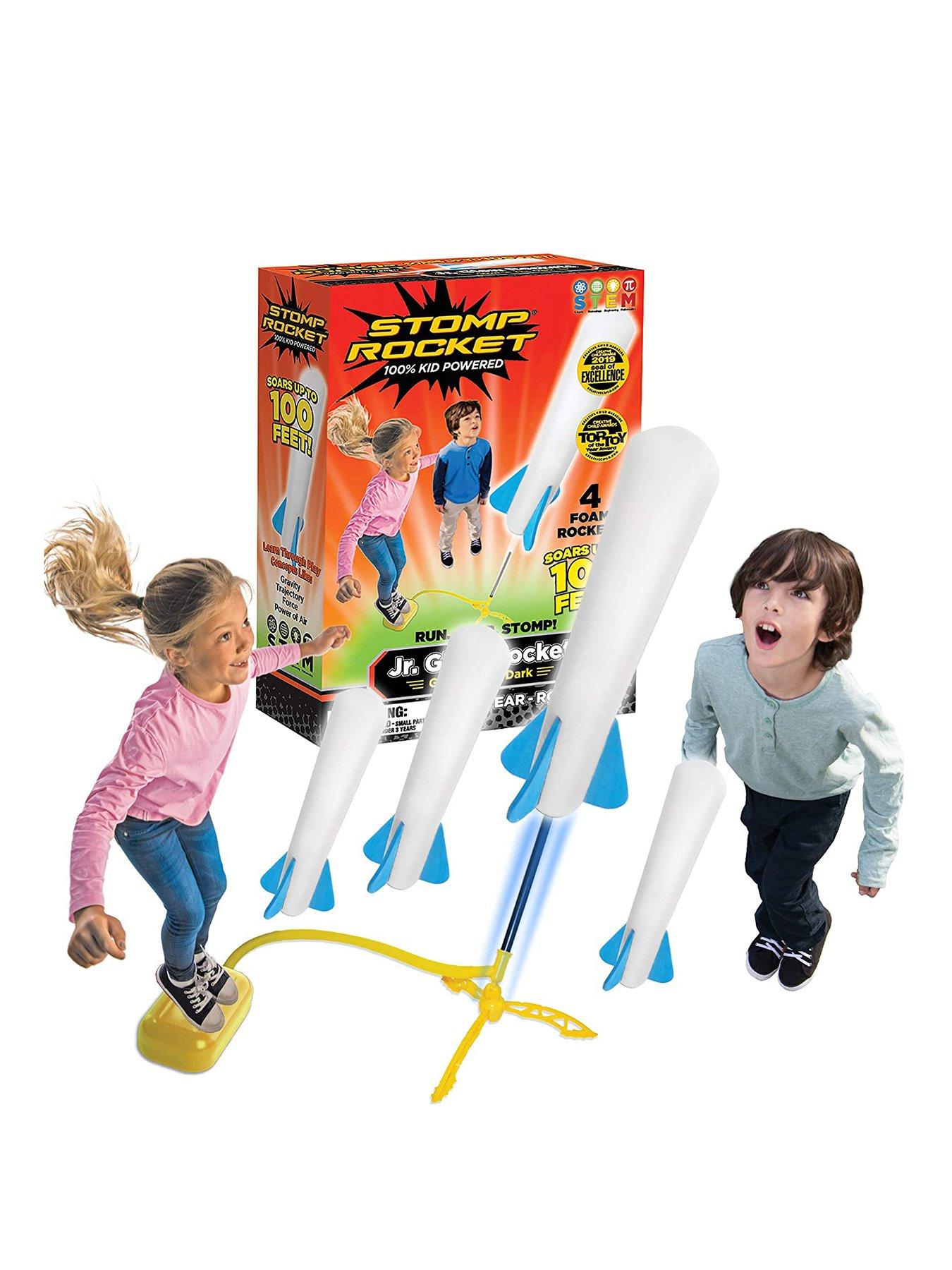 Stomp Rocket Junior Glow Rocket x 4 Rockets