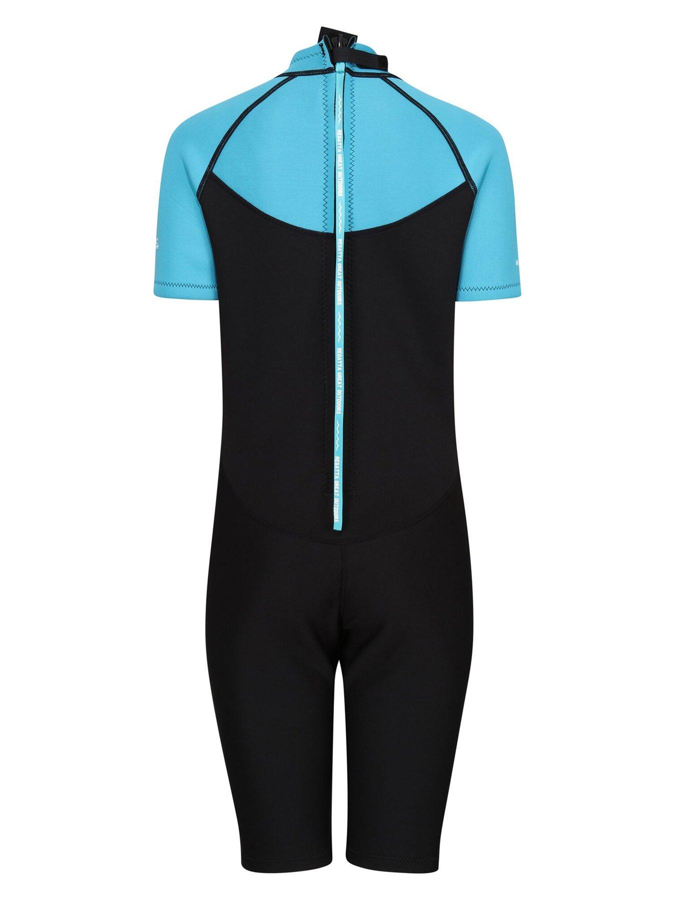 Image 7 of 7 of Regatta Womens Shorty, Lightweight&nbsp;Wetsuit - Tahoe/Black