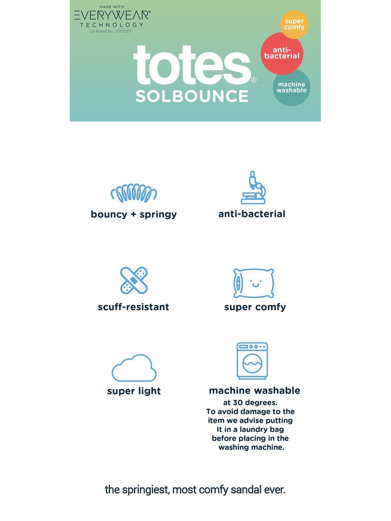 Image 6 of 6 of TOTES Totes Solbounce Moulded Puffy Slide - Periwinkle