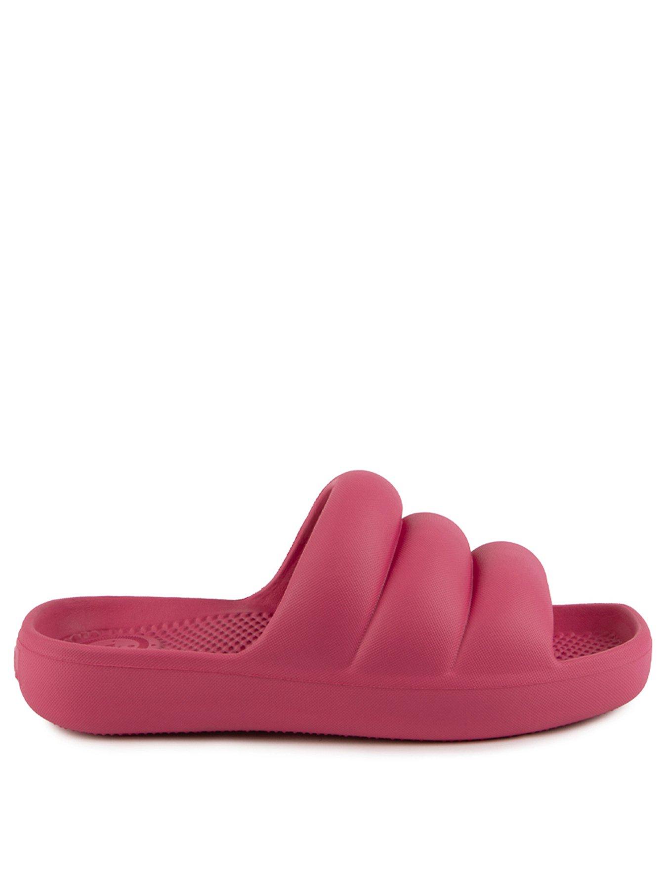 totes-solbounce-moulded-puffy-slide-azaela-pinkback