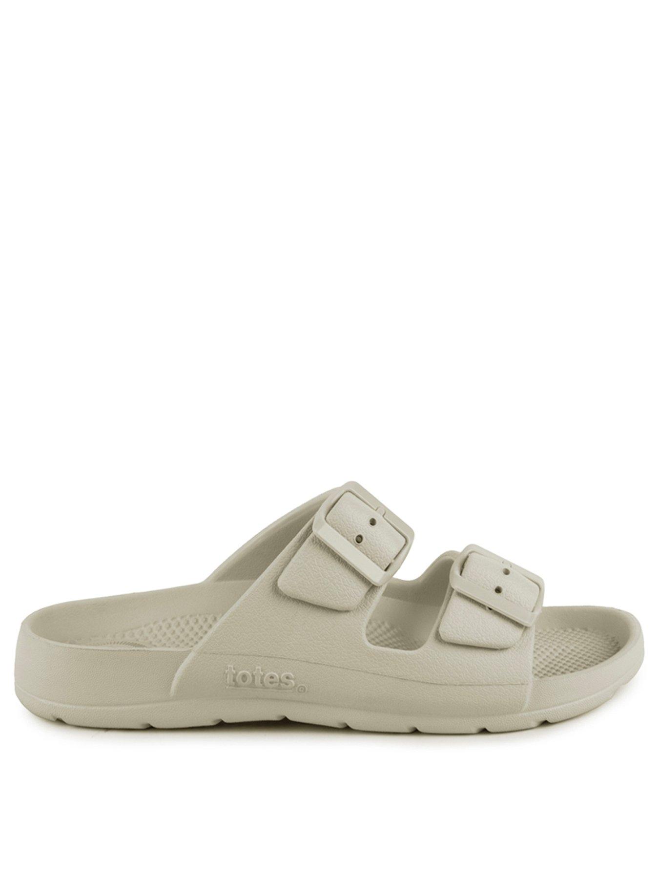 Image 2 of 6 of TOTES Totes Solbounce Double Adjustable Buckle Slide - Stone