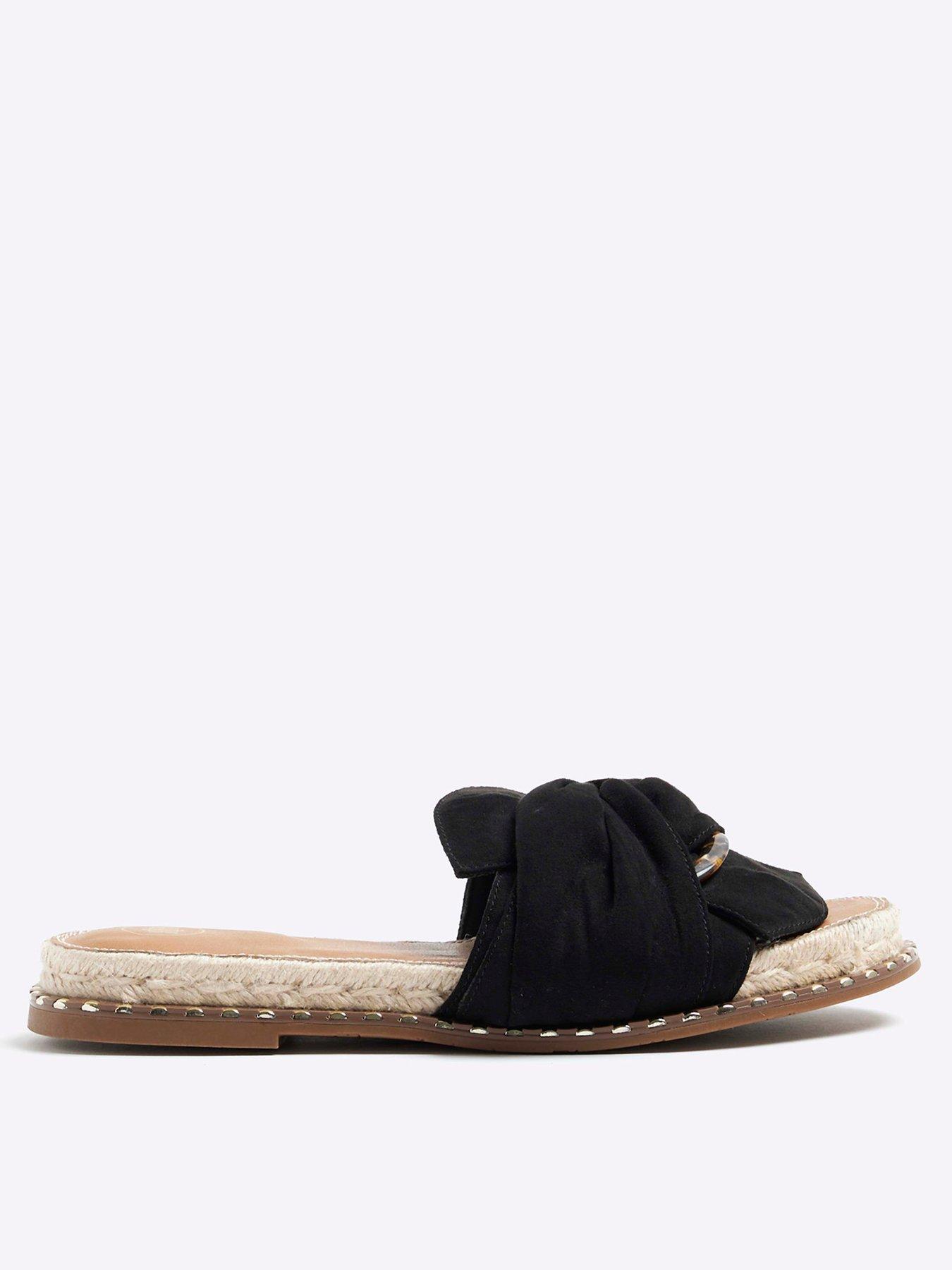 river-island-twisted-detail-sandal-blackoutfit