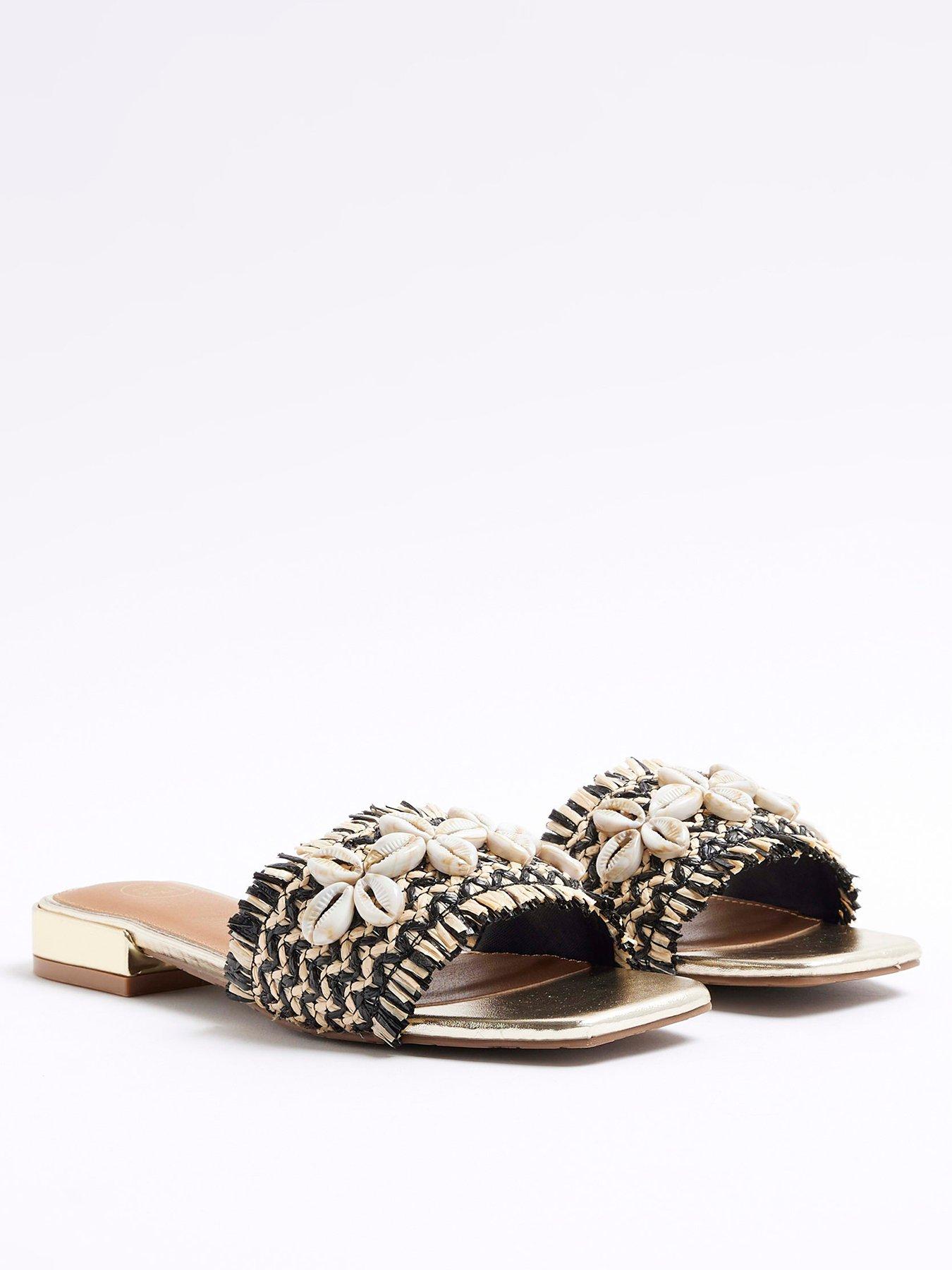 river-island-raffia-embellished-mule-beigeoutfit