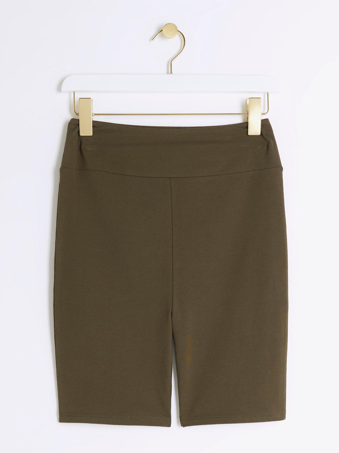 river-island-high-waist-cycling-short-khakidetail