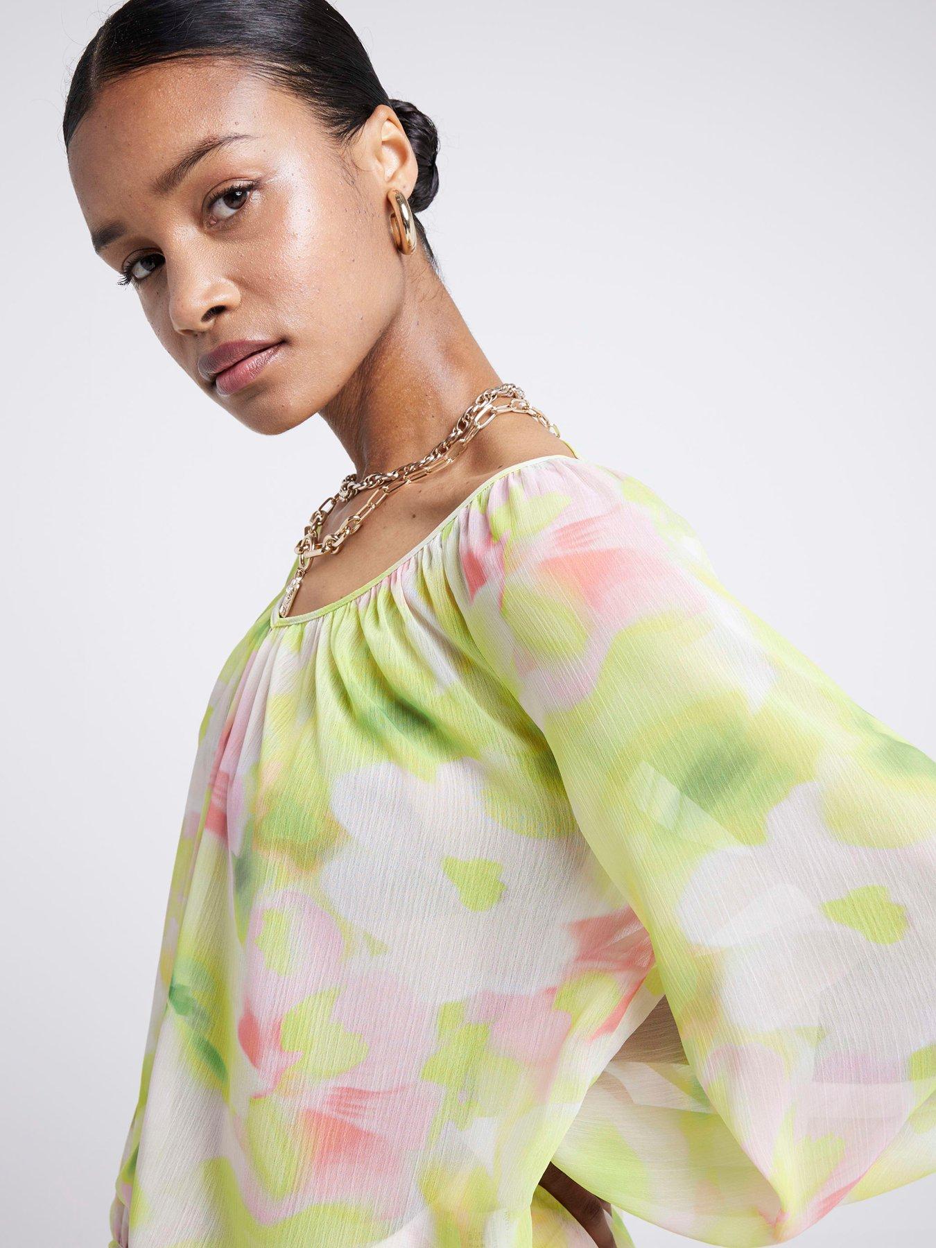 river-island-floral-peasant-blouse-bright-greenoutfit