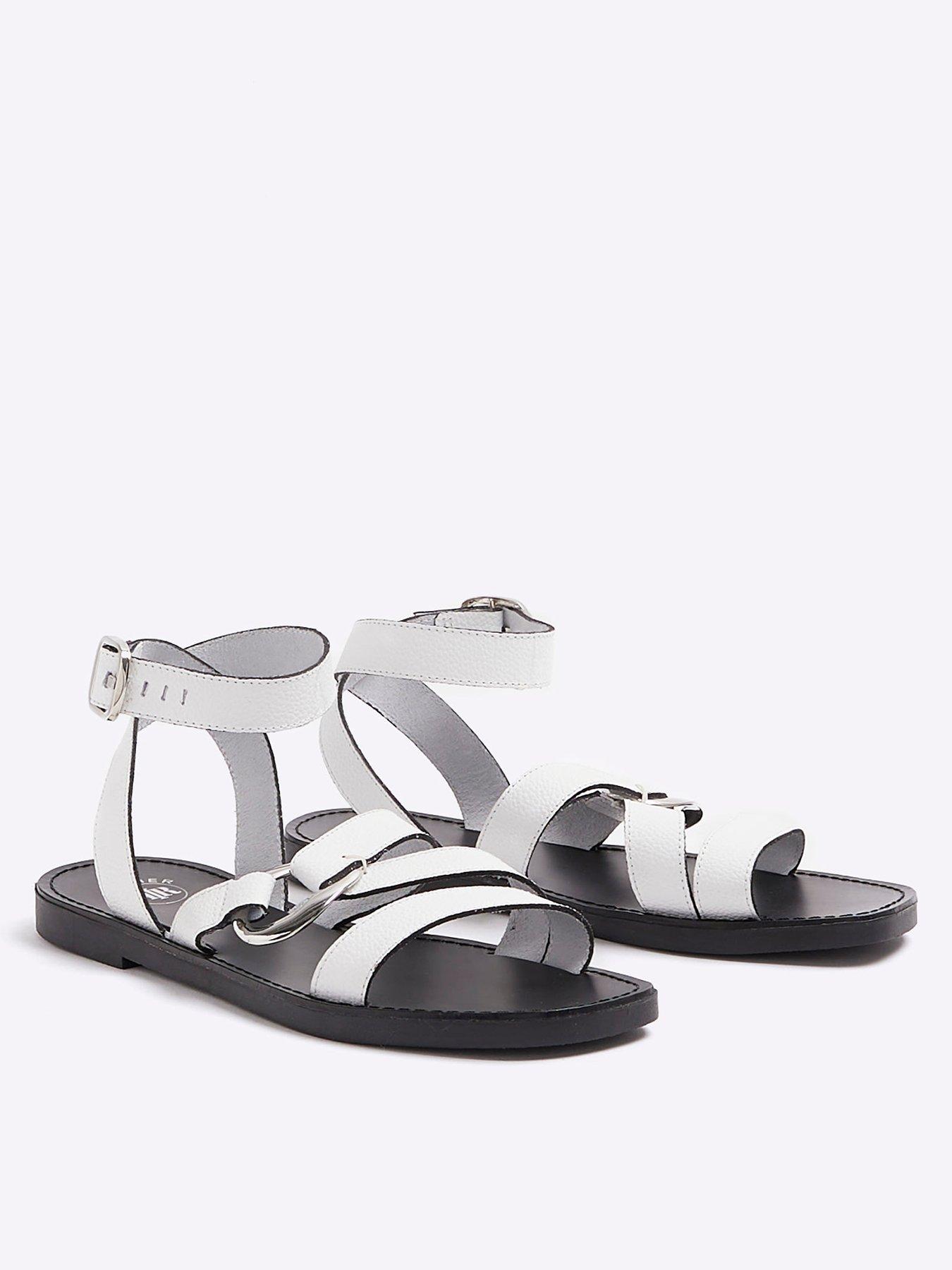 river-island-gladiator-sandal-whiteoutfit