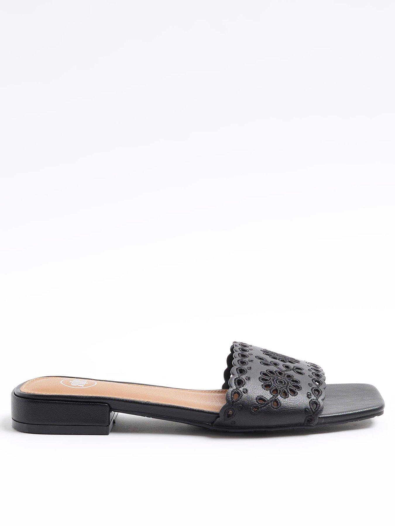 river-island-scalloped-mule-black