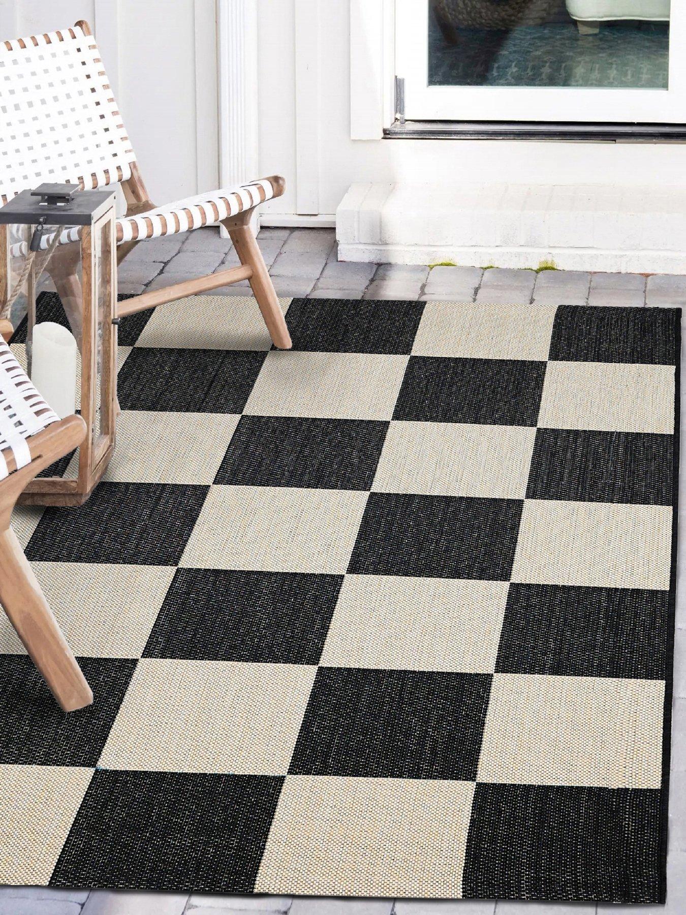 Very Home County Checks Indoor/Outdoor Rug | Very Ireland