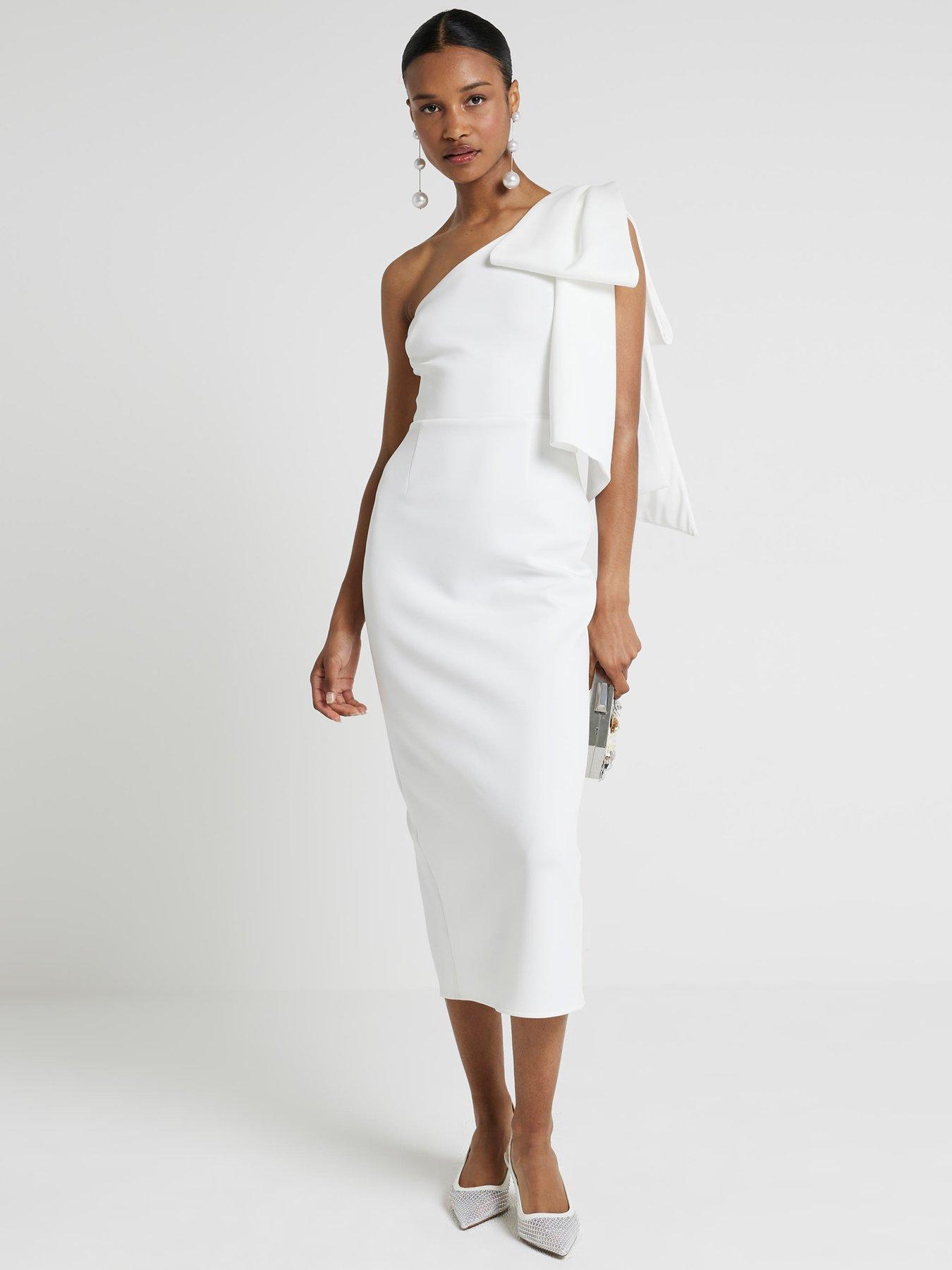 river-island-one-shoulder-bow-detail-dress-whitefront