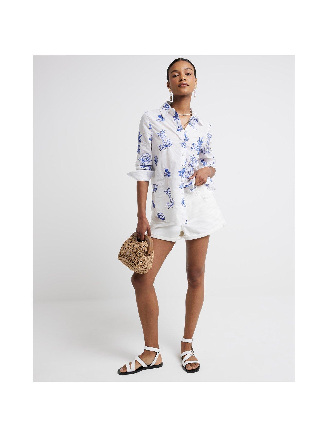 river-island-embellished-print-beach-shirt-co-ordnbsp--whiteback