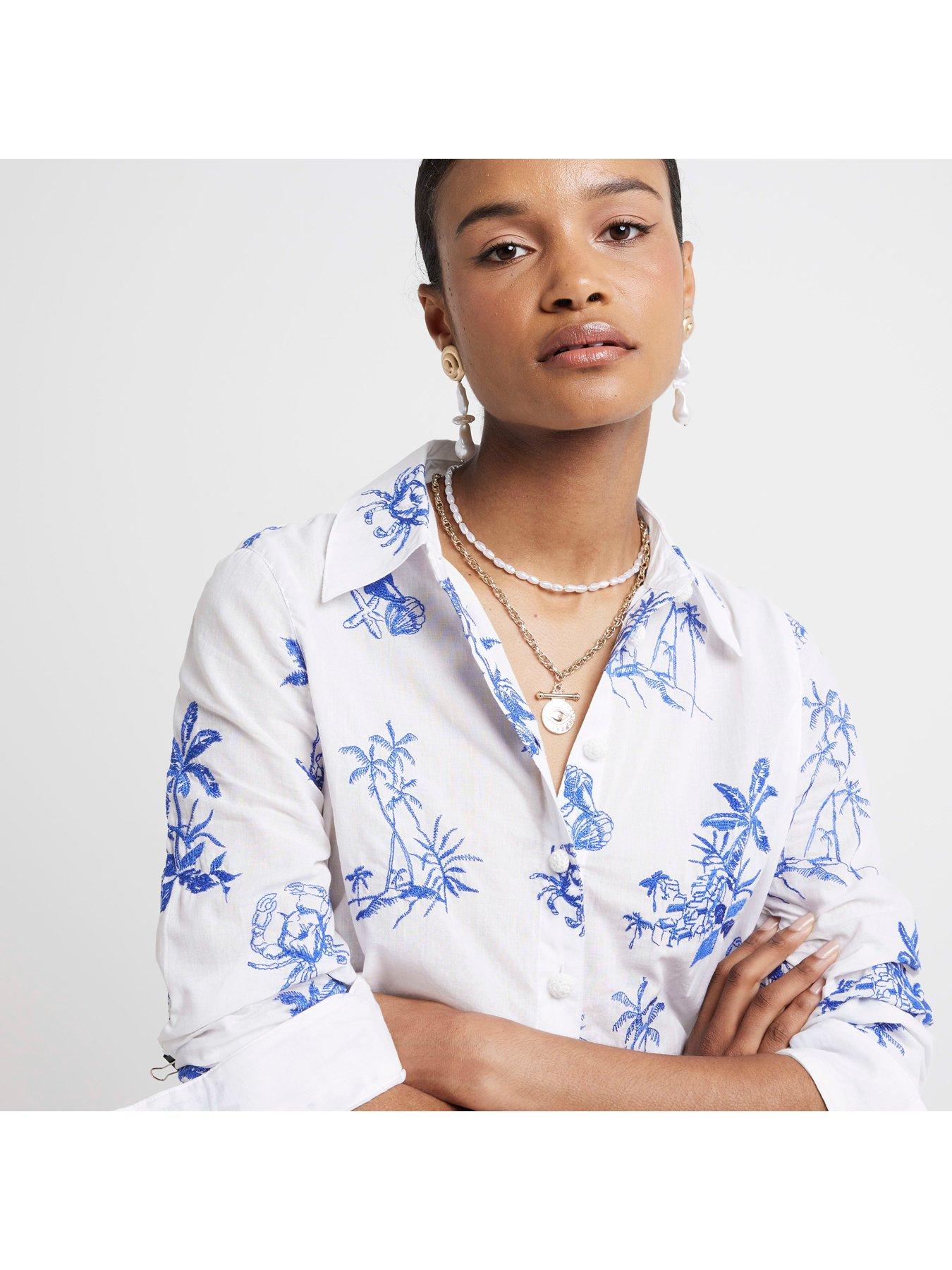 river-island-embellished-print-beach-shirt-co-ordnbsp--whiteoutfit