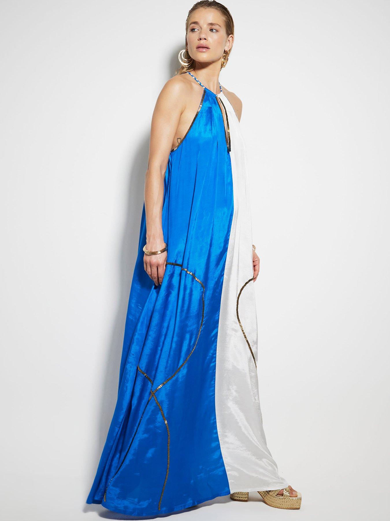 river-island-colour-block-halterneck-maxi-dress-blueoutfit