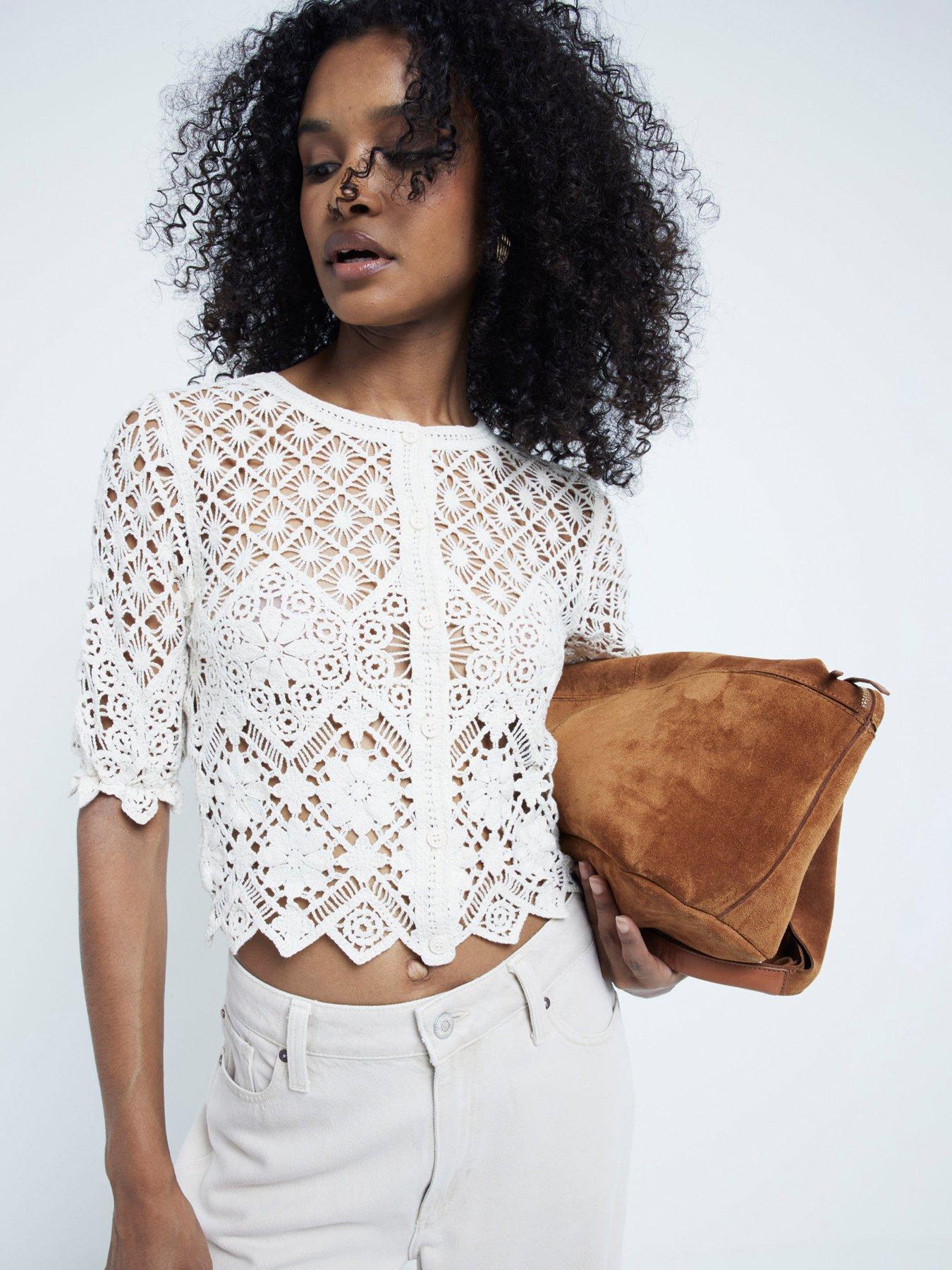 river-island-lace-detail-cropped-cardigan-cream