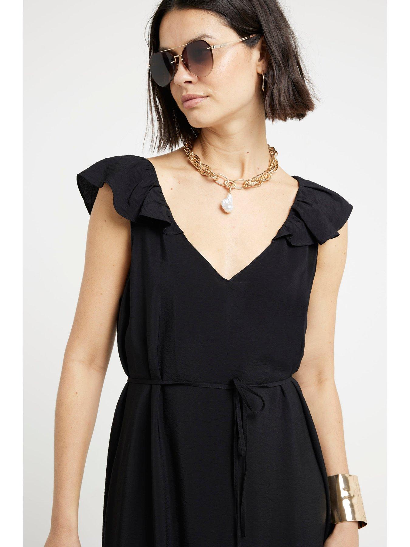 river-island-frilly-belted-maxi-dress-blackback