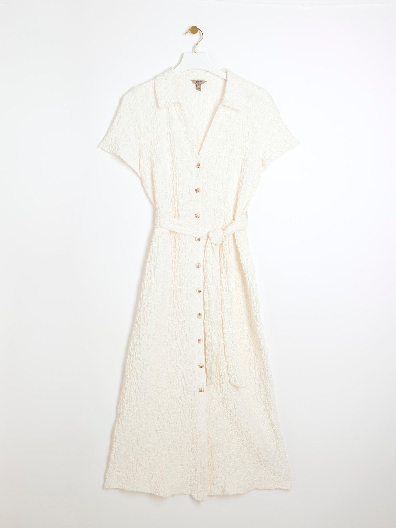 river-island-textured-tie-waist-shirt-dress-creamdetail