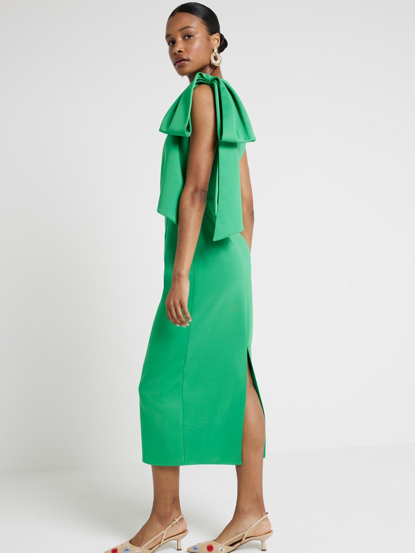 river-island-one-shoulder-bow-detail-dress-bright-greenstillFront