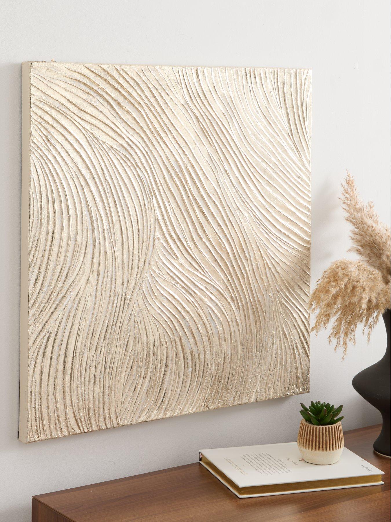 Image 1 of 6 of The Very Collection Hand Painted Canvas 60x60cm