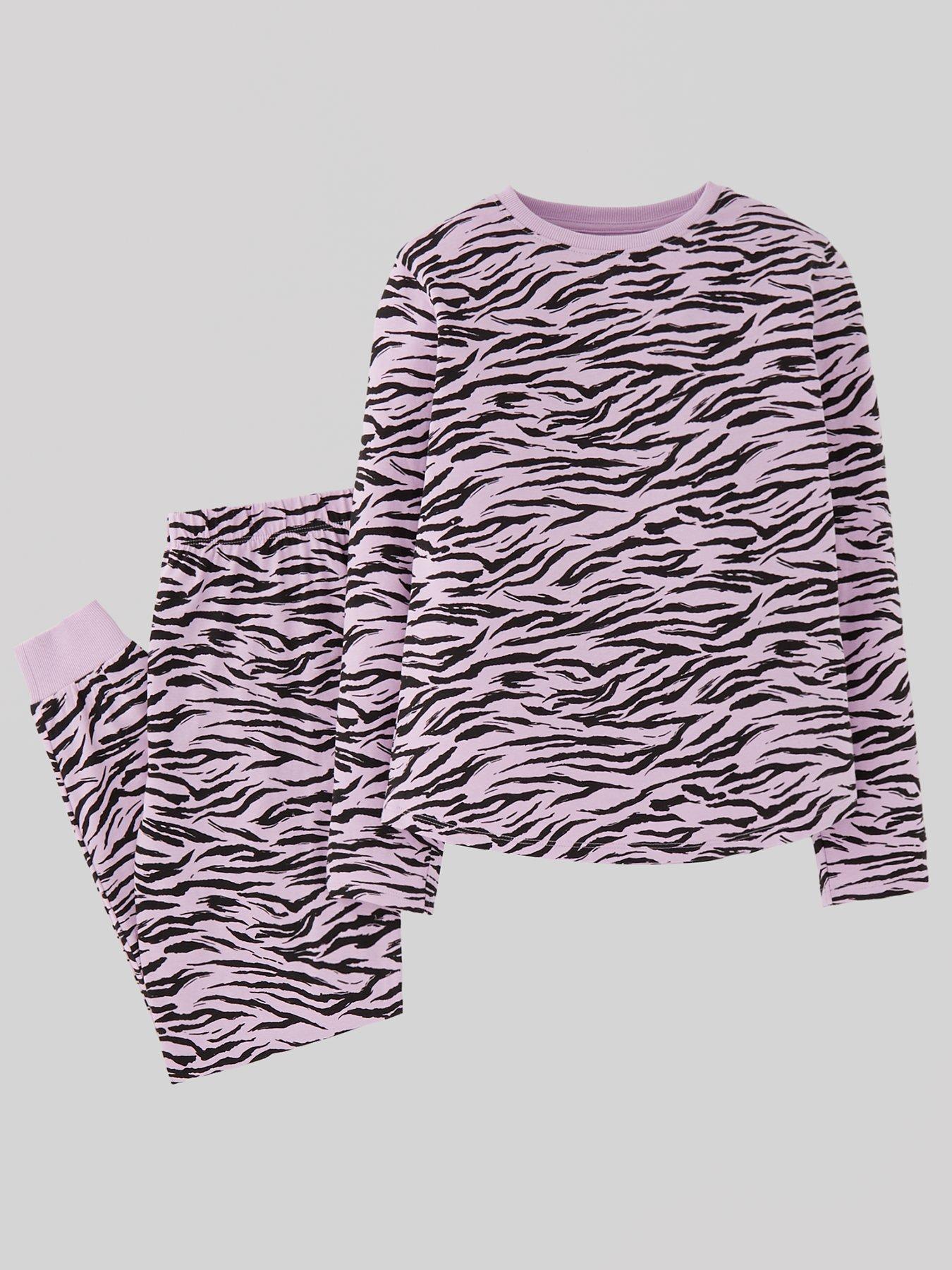 v-by-very-girls-3-pack-zebra-print-pyjama-setback