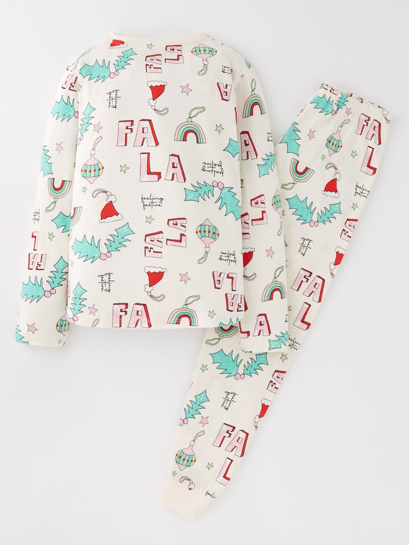 v-by-very-girls-christmas-fa-la-la-sibling-pyjama-creamback