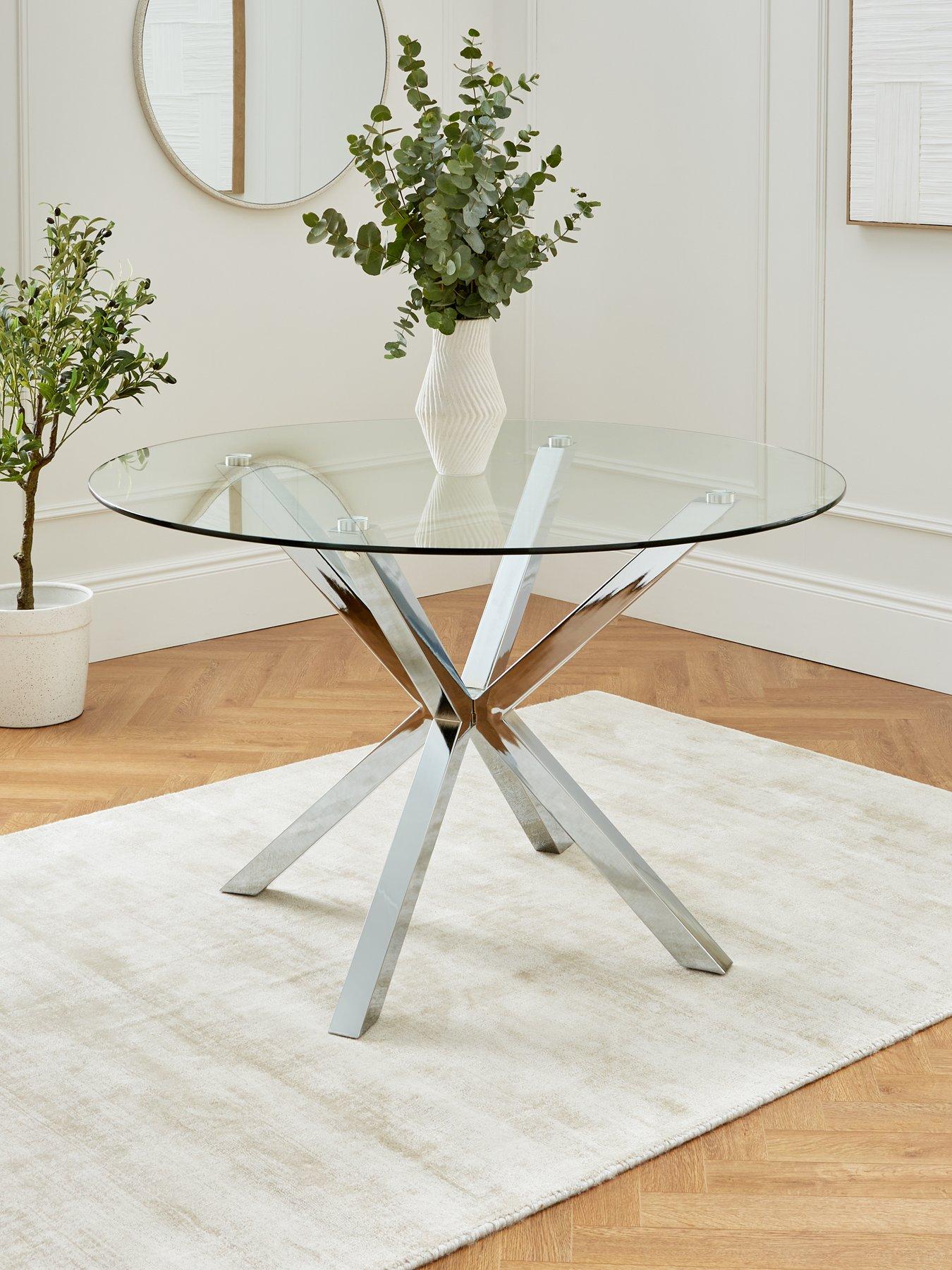 the-very-collection-chopstick-120-cm-round-dining-table-chrome
