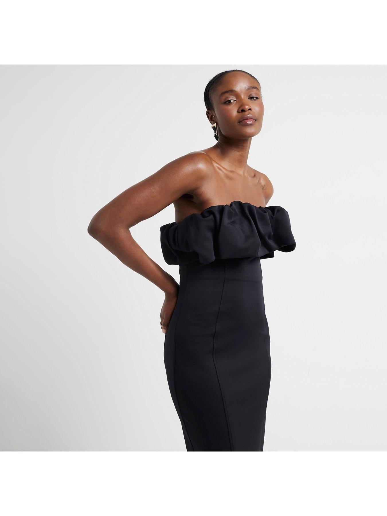 river-island-bandeau-bodycon-midi-dress-blackback