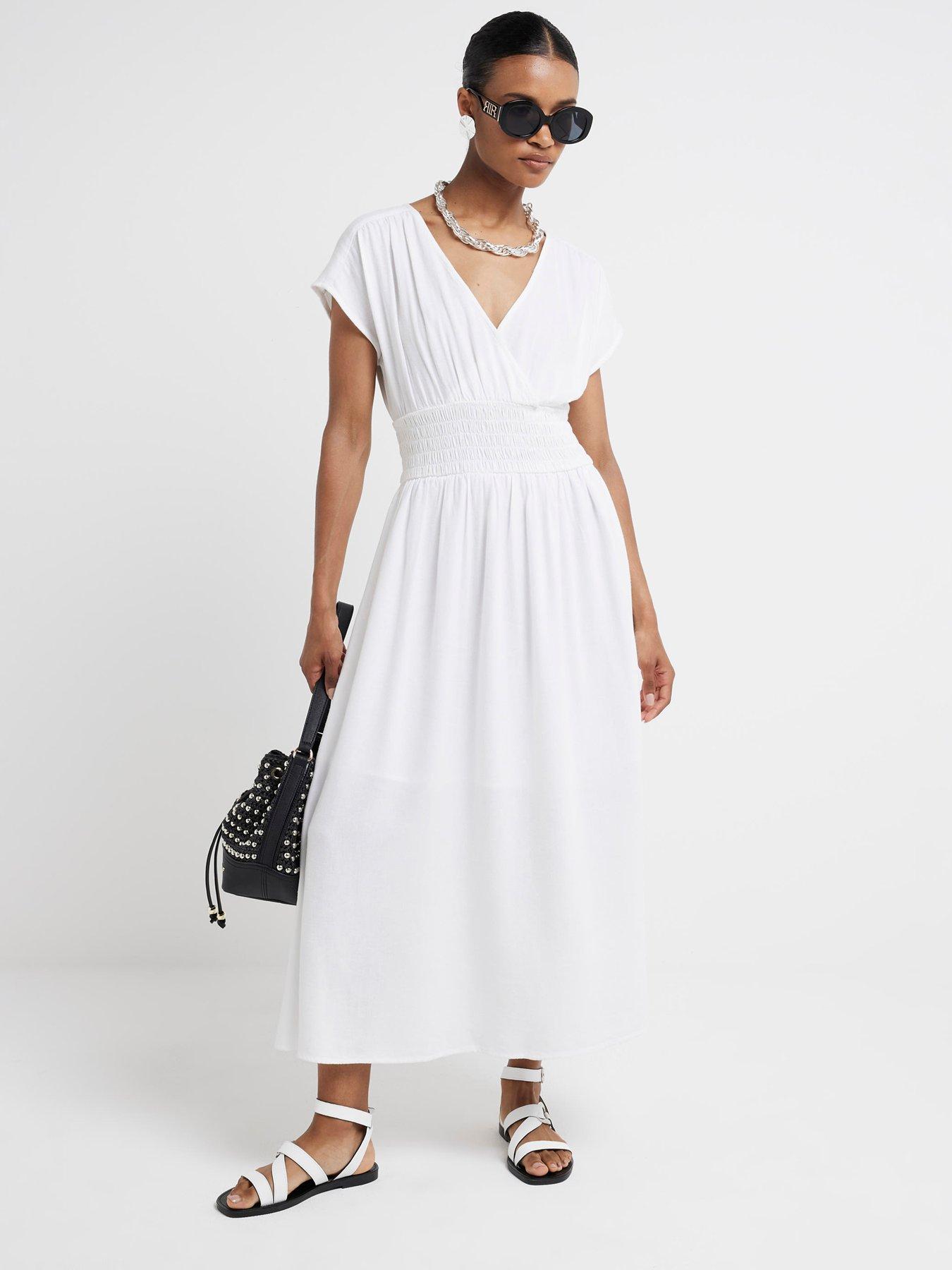 river-island-shirred-wrap-linen-dress-white