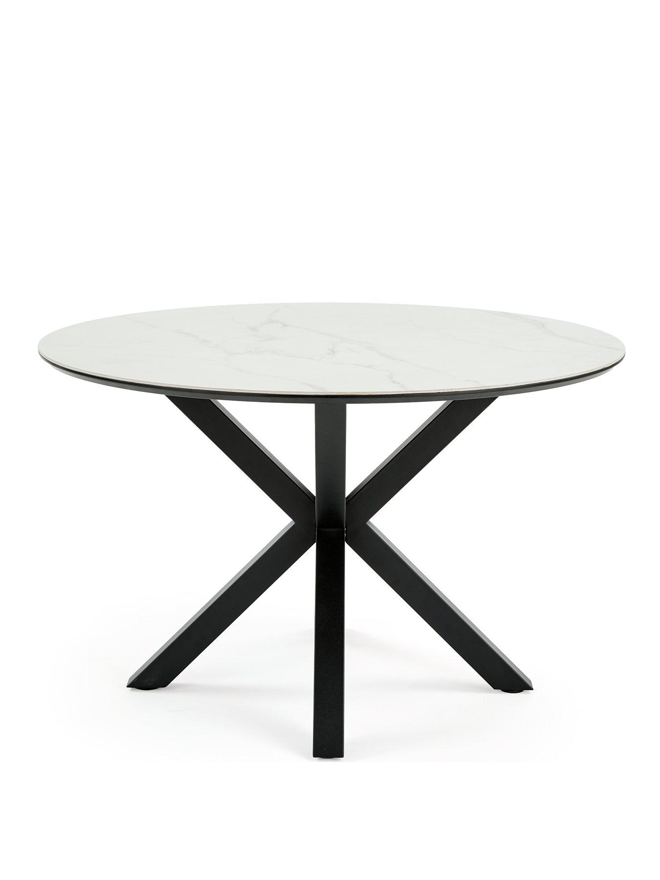 very-home-arabella-120-cm-ceramic-round-dining-table-blackwhite-fscreg-certifiedback