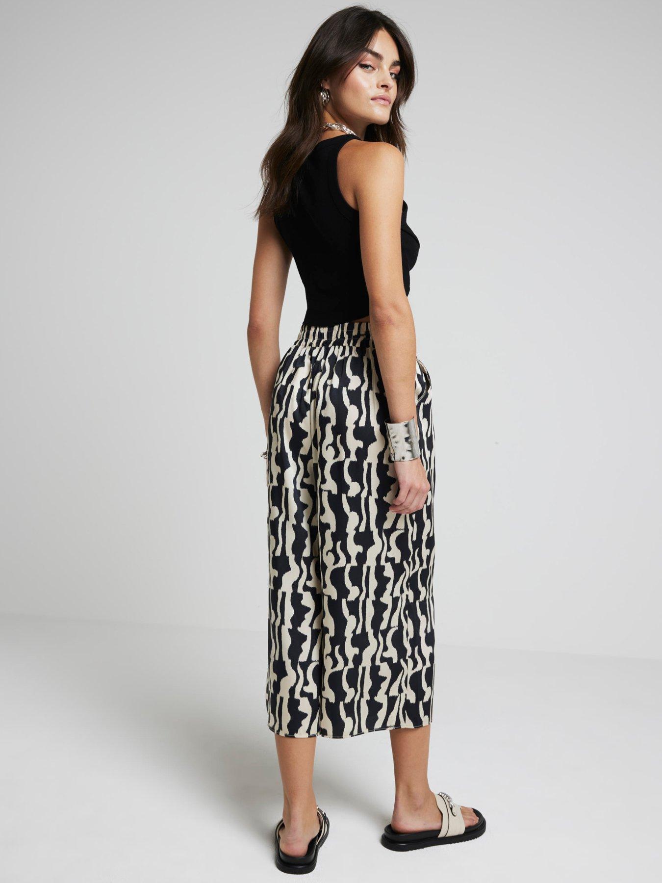 river-island-printed-culotte-blackstillFront