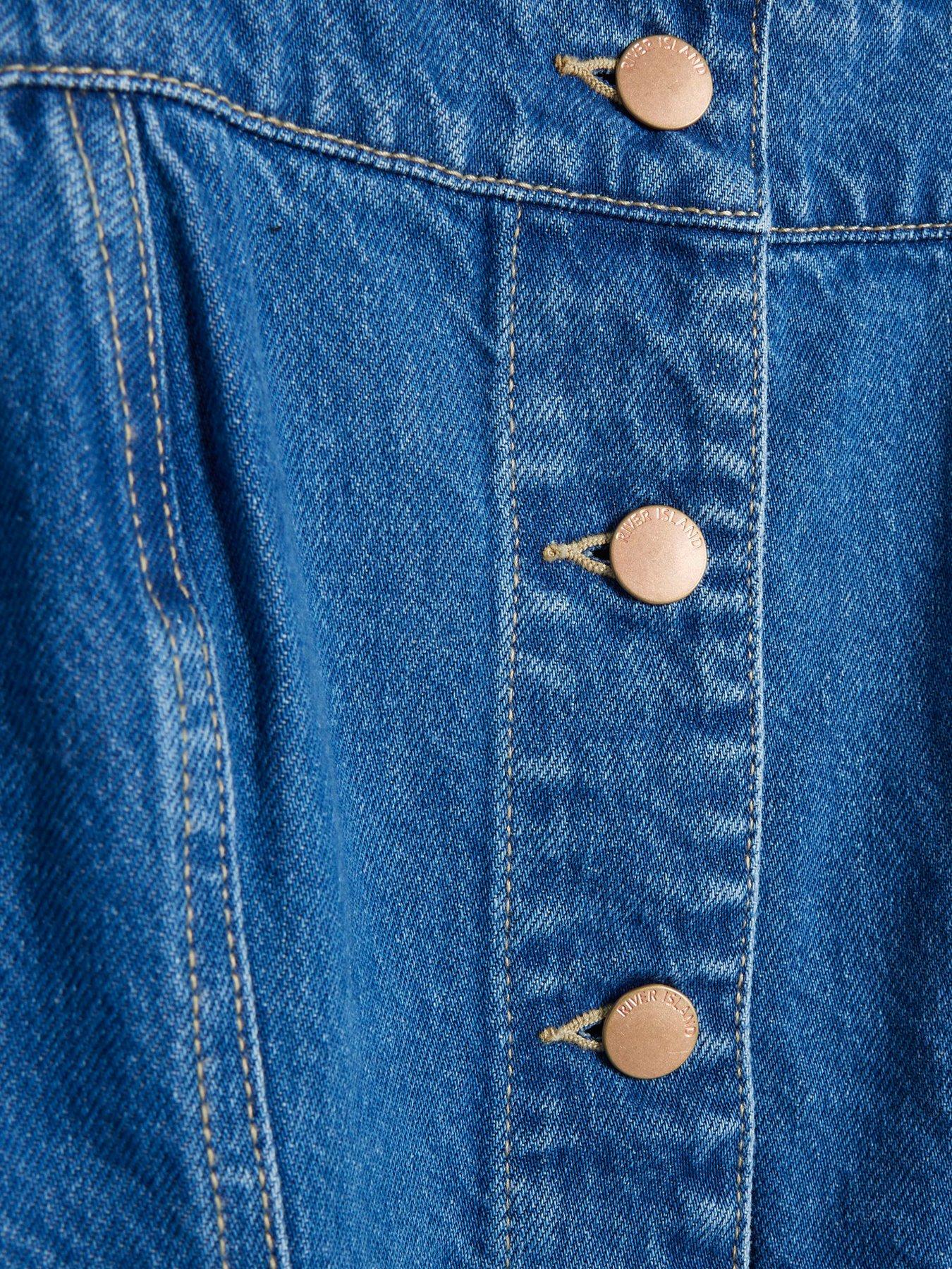 river-island-button-through-dress-medium-denimdetail