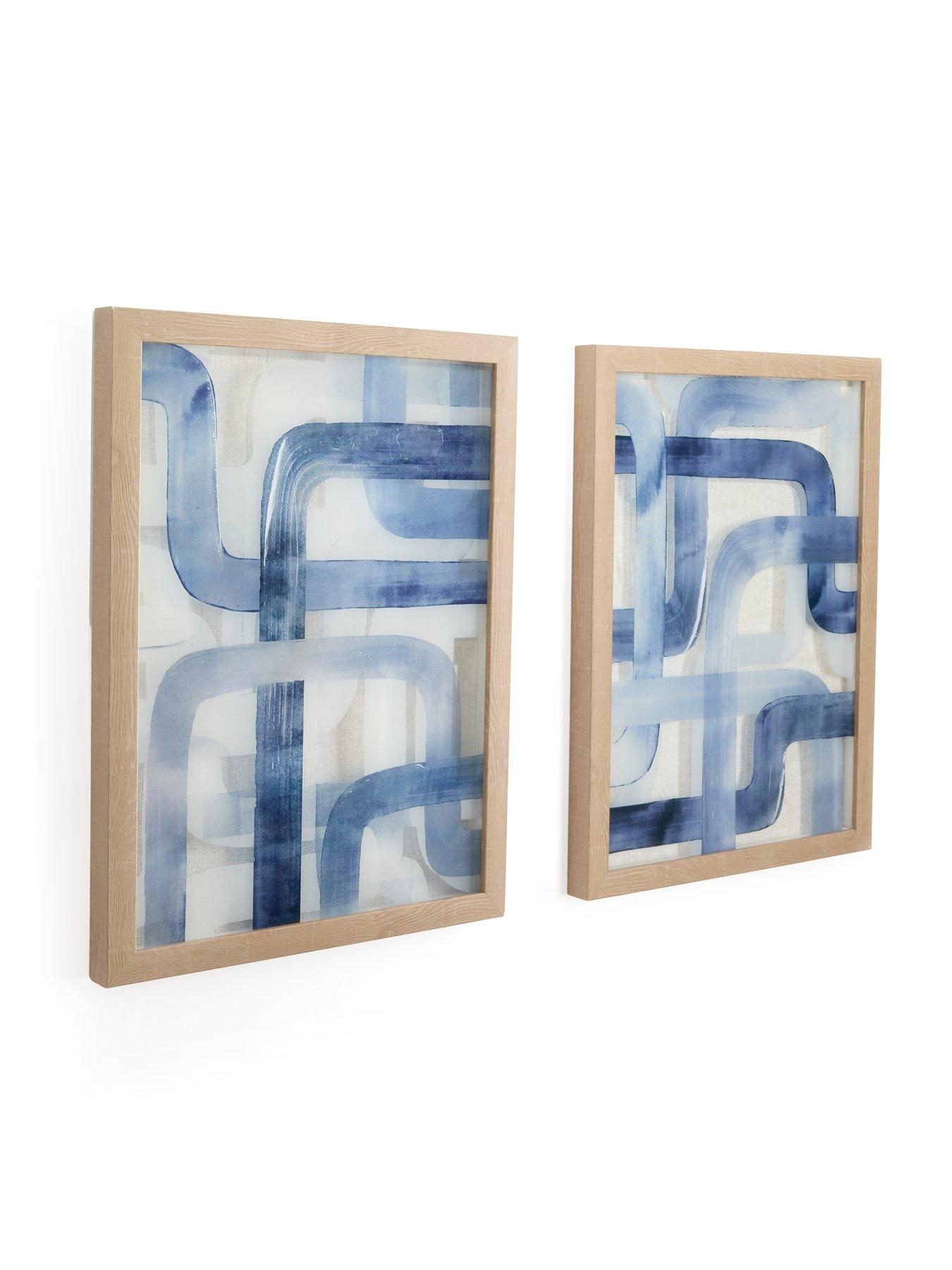 very-home-set-of-2-blue-line-glass-wall-art-40x30cmback