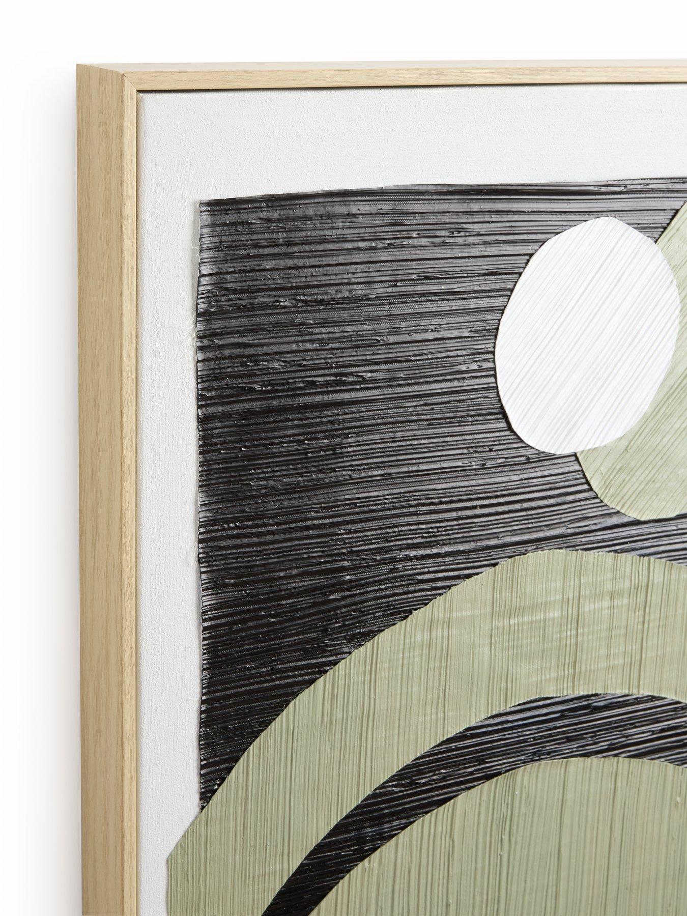 the-very-collection-greenblack-abstract-wall-art-70x50cmoutfit