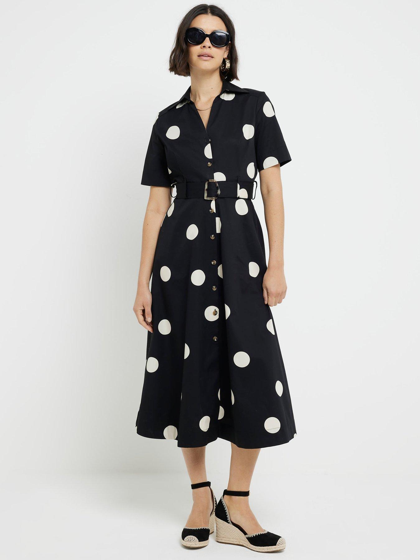 river-island-polka-dot-shirt-midi-dress-blackback