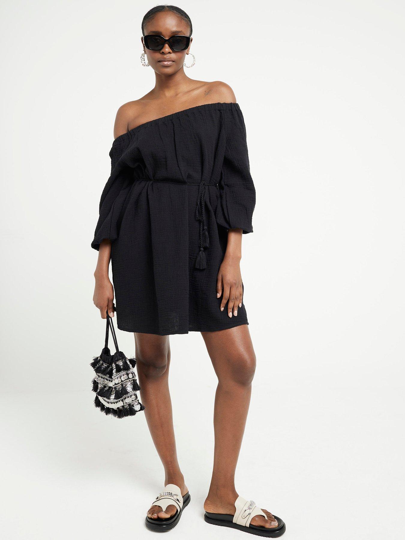 river-island-bardot-dress-blackback