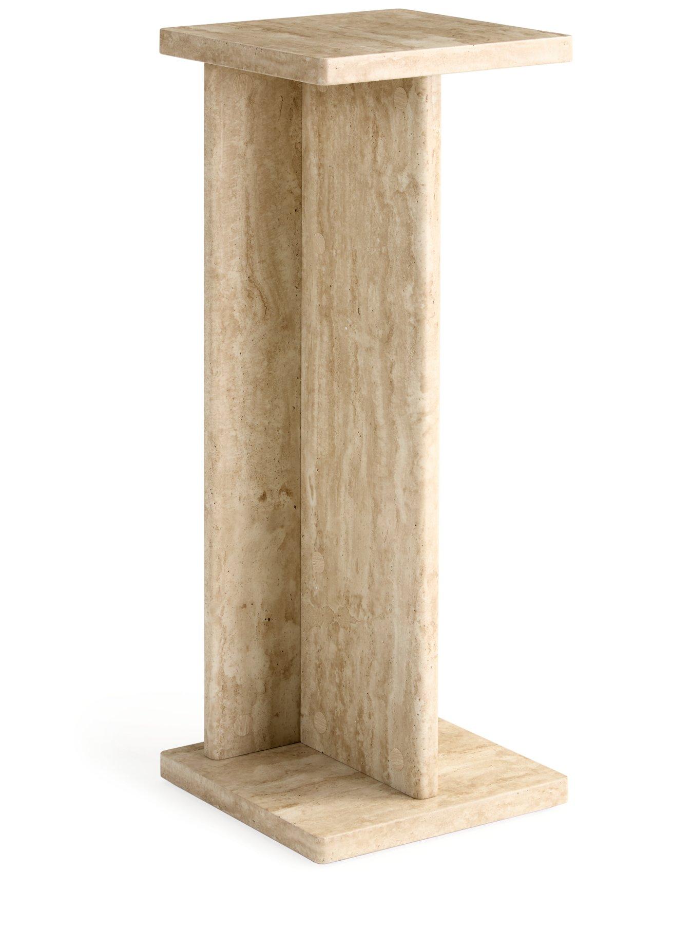 very-home-bloc-stone-effect-pedestal-tablenbsp--fscregnbspcertifiedback