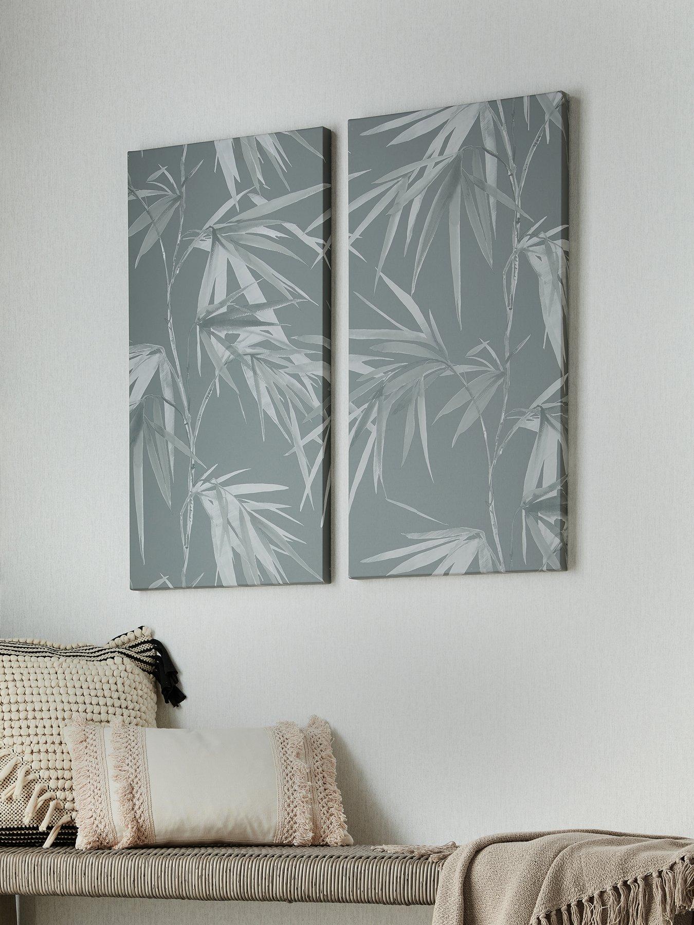 art-for-the-home-art-for-the-home-bamboo-blooms-set-of-2-canvases