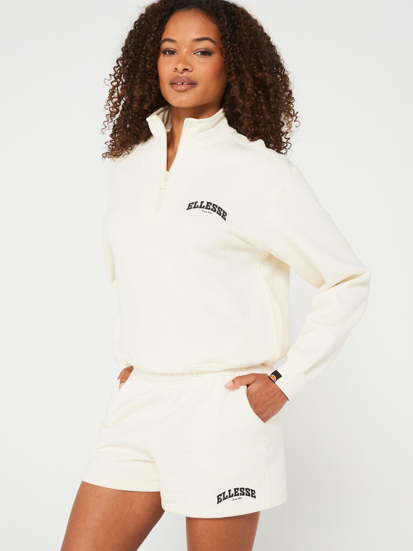 ellesse-womens-gientra-sweatshirt-short-set-off-white