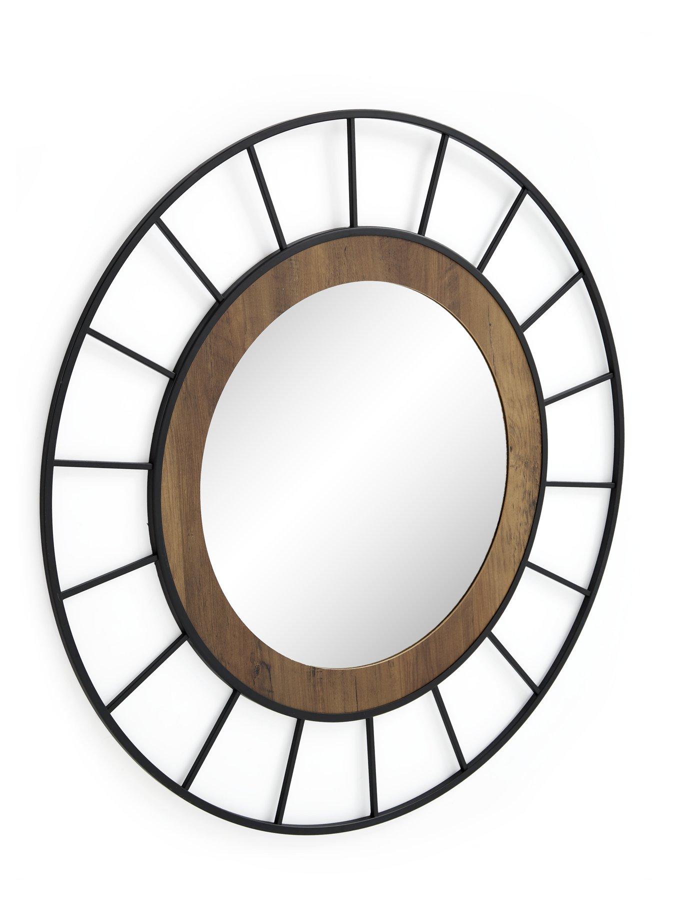 very-home-black-wire-edge-mirror-with-wooden-inner-frame-80cmback