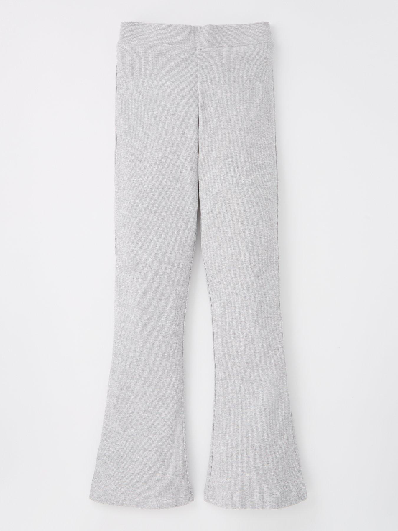 the-very-collection-girls-grey-ribbed-flare