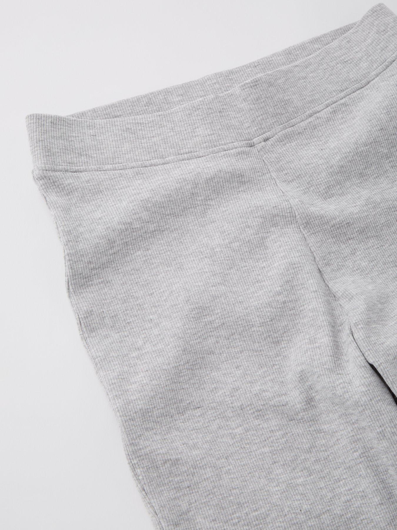 Image 4 of 4 of Everyday Girls Grey Ribbed Flare