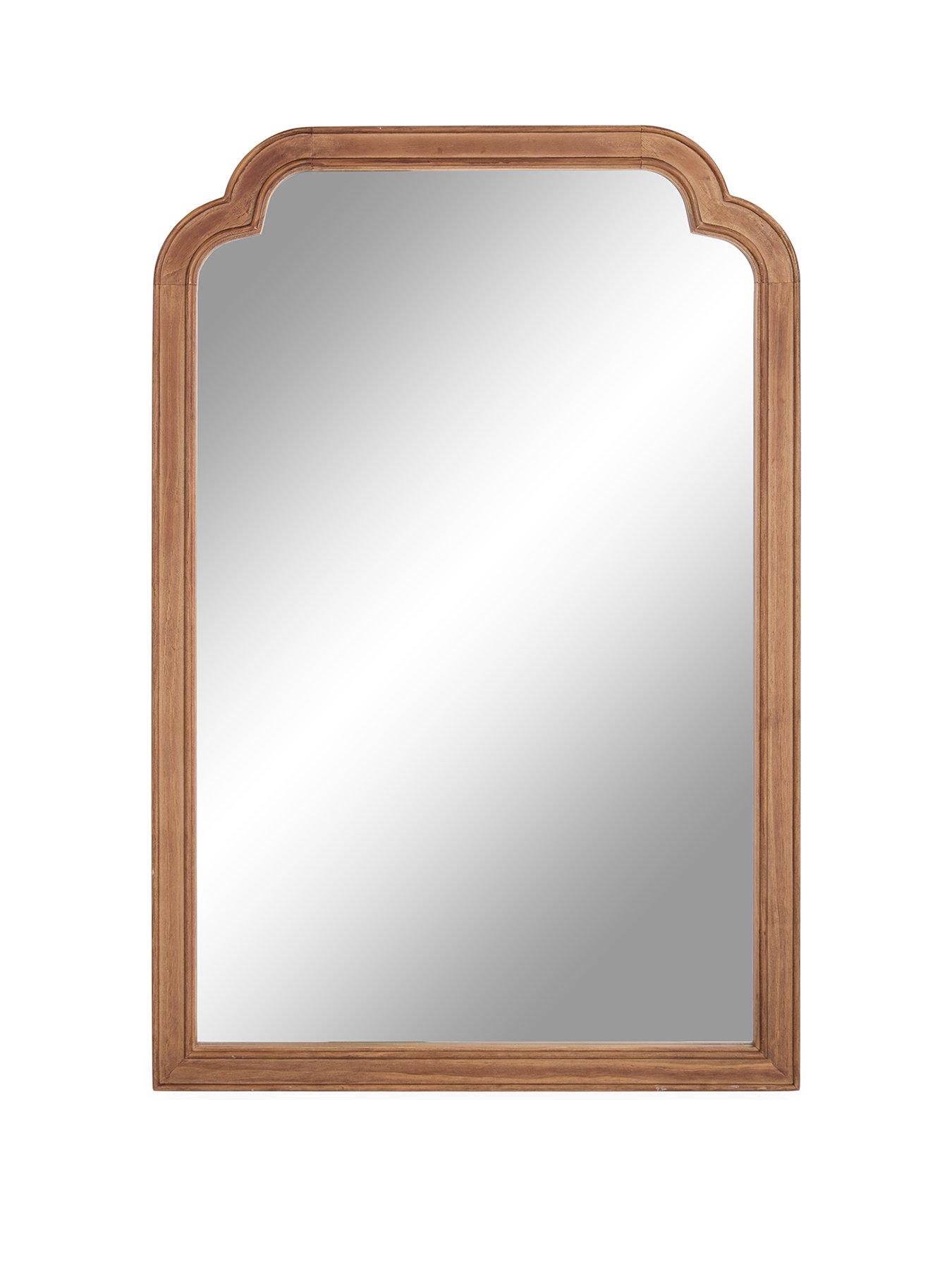 Image 2 of 6 of The Very Collection Antique Wall Mirror 91x61cm