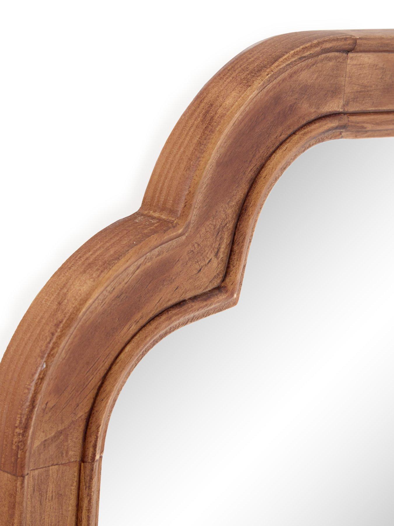 Image 4 of 6 of The Very Collection Antique Wall Mirror 91x61cm