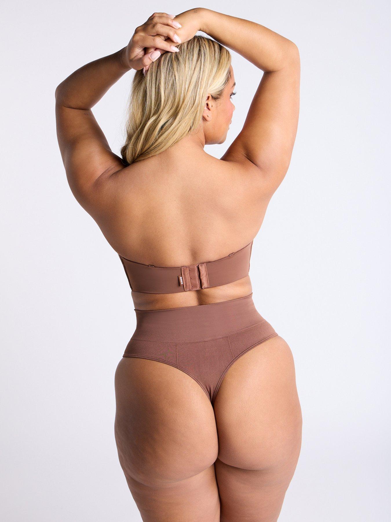 boux-avenue-contour-thong-deep-brownstillFront