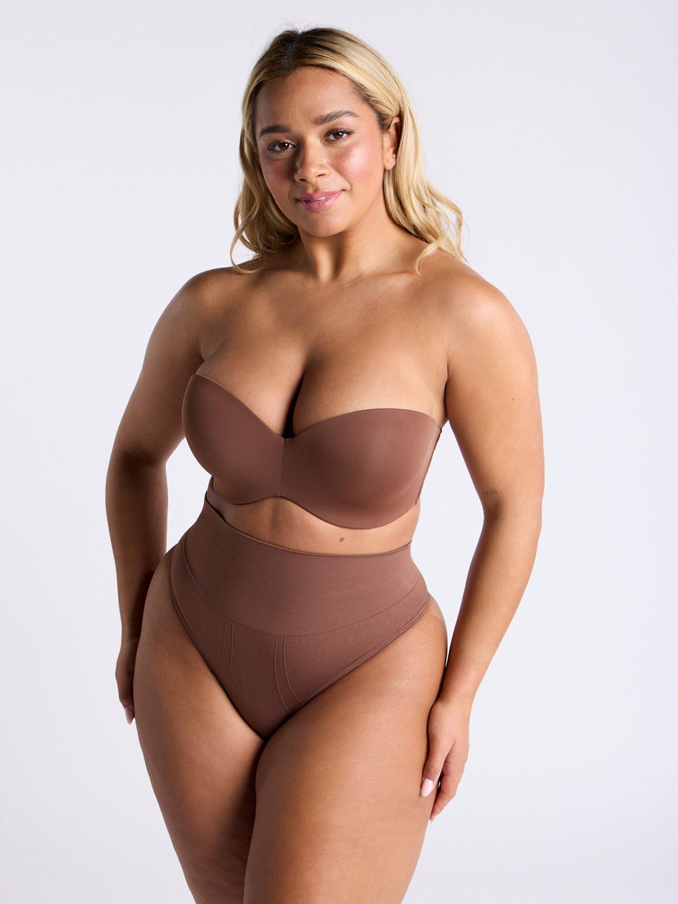 boux-avenue-contour-thong-deep-brownback