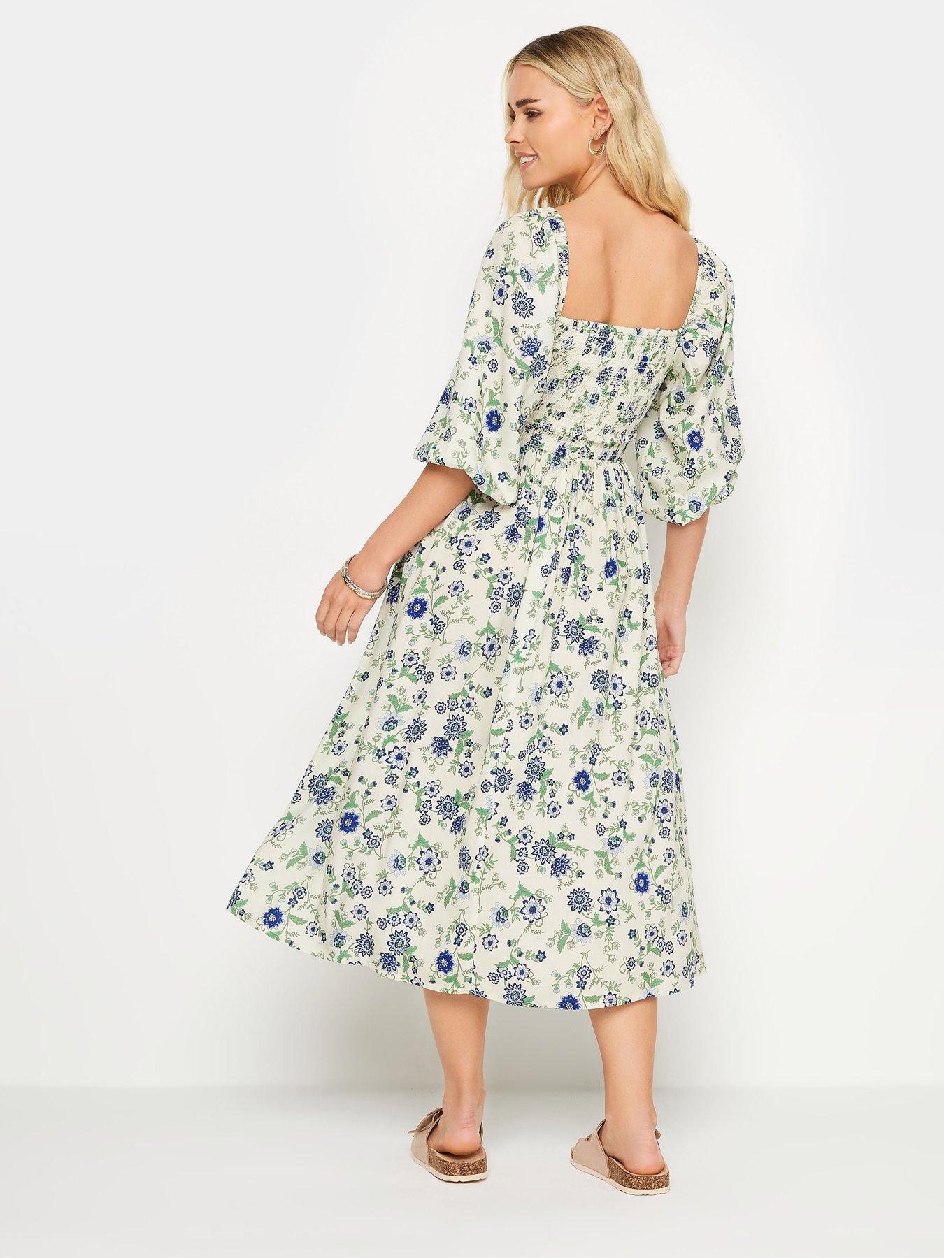 pixiegirl-petite-blue-furnishing-floral-midi-dressstillFront